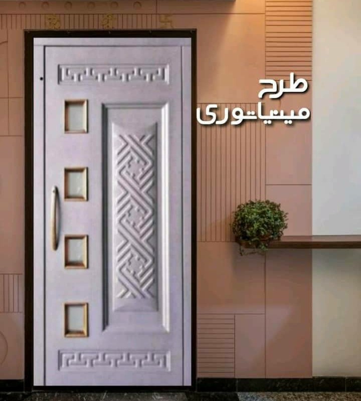 درب آسانسور طبقات لولایی طرح مینیاتوری